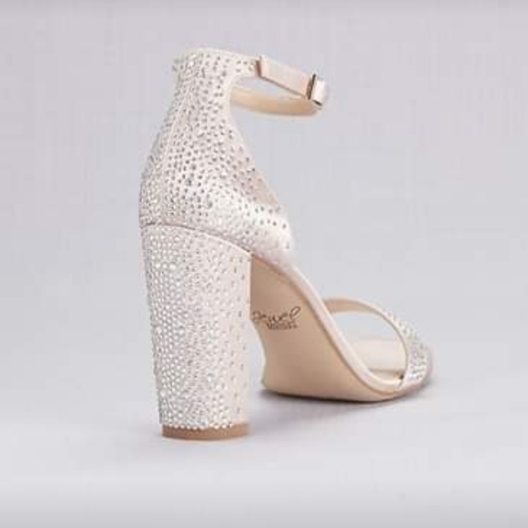 David's Bridal Badgley Mischka Heels - Picture 3 of 10